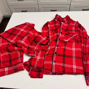 Red Flannel PJ's Women's M